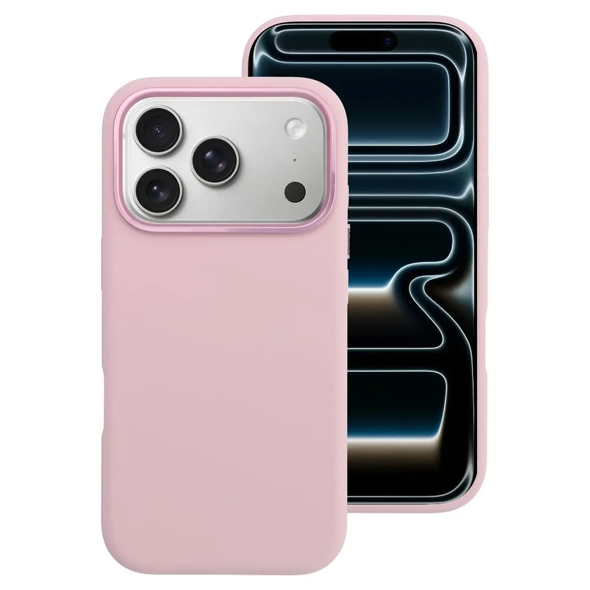 iPhone 18/17 Pro Max Hülle Rosa – Forcell Frame MagSafe – Bild 2