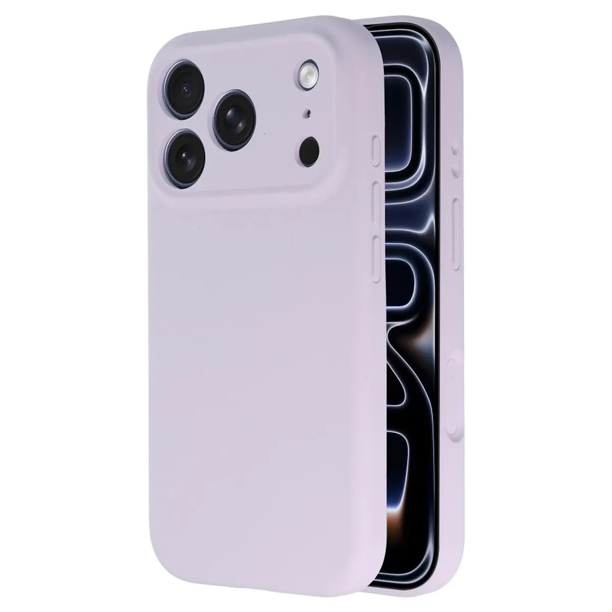 iPhone 18/17 Pro Max Hülle Mauve – Forcell Rubber MagSafe – Bild 2