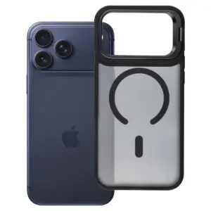 iPhone 18/17 Pro Max Hülle Schwarz – Forcell Shadow Stand MagSafe