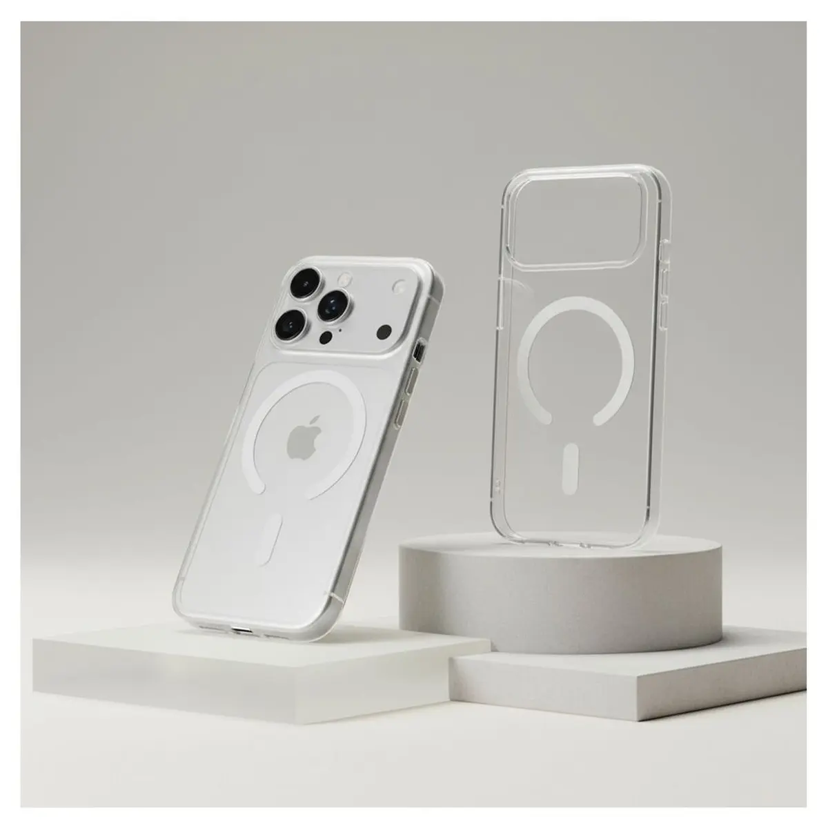 Pixel 11/10/9 Pro XL Hülle Transparent – Forcell Clear Hybrid MagSafe – Bild 2