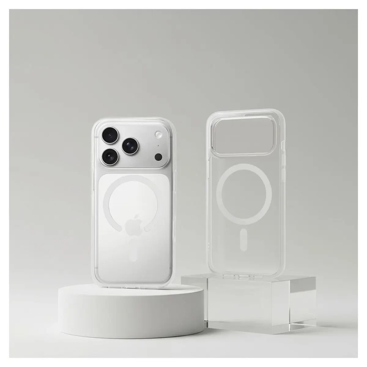 Pixel 11/10/9 Pro XL Hülle Transparent – Forcell Clear Hybrid MagSafe – Bild 3