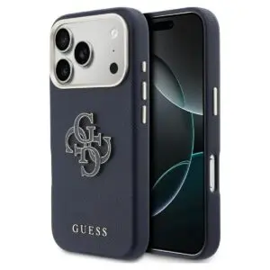 iPhone 17 Pro Max Hülle Blau – GUESS
