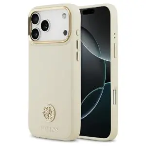 iPhone 17 Pro Max Hülle Beige – GUESS MagSafe